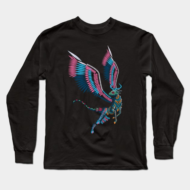 Alebrijes of Might Long Sleeve T-Shirt by BetoRayas